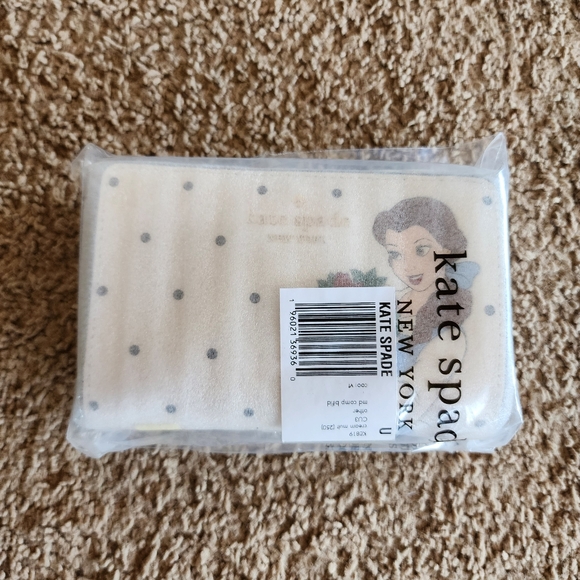 KATE SPADE Beauty & the Beast Medium Compact Bifold Wallet - Picture 3 of 7